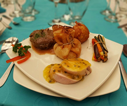 cenas y almuerzos tipo buffet cheff para comida en eventos